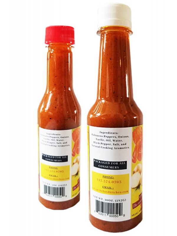The lord's sauce 5oz and 10oz